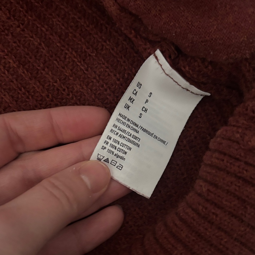 American Eagle Outfitters Women's Brick Cardigan - Picture 3 of 3